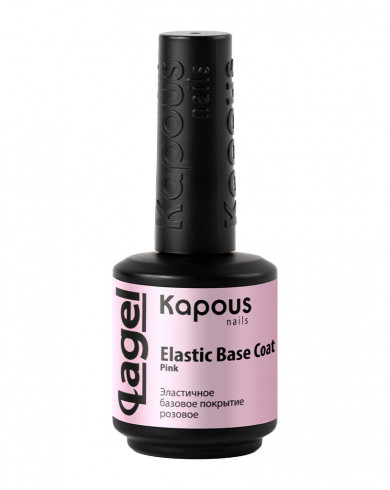 1739 Эластичное базовое покрытие розовое «Elastic Base Coat Pink», 15 мл