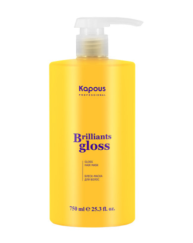 Блеск-маска для волос «Brilliants gloss», 750 мл